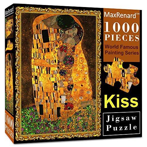 MaxRenard Spiel JIgsaw Puzzle 1000 Teile Fine Art The Kiss Klimt von MaxRenard