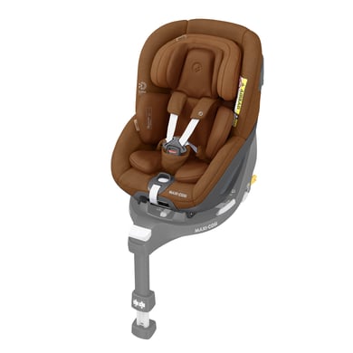 MAXI COSI Reboarder Pearl 360 Authentic Cognac inkl. Neugeboreneneinlage von Maxi Cosi