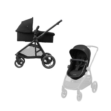 MAXI COSI Kombikinderwagen Zelia 3 Essential Black von Maxi Cosi