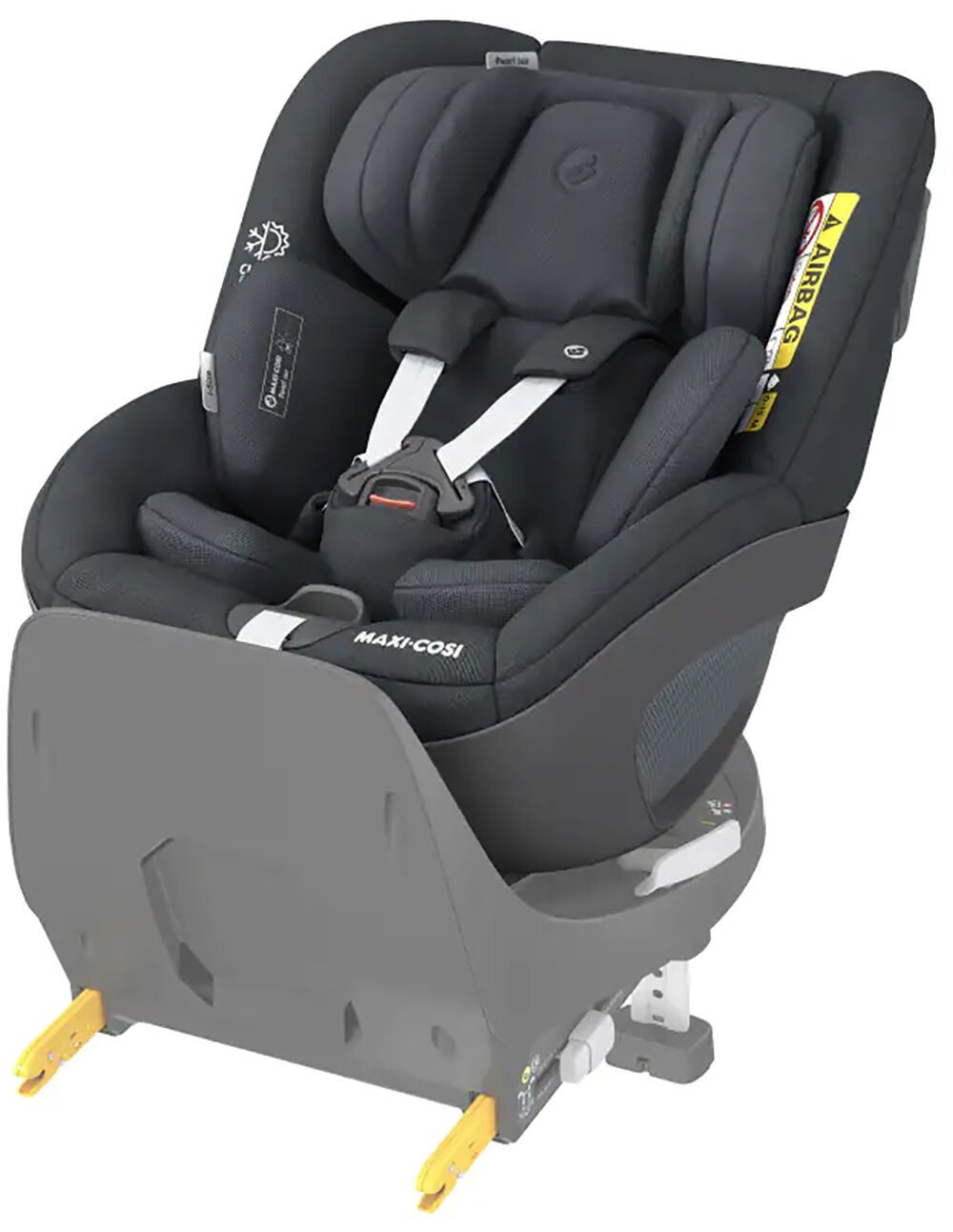 Maxi-Cosi Pearl 360 Babyschale, Authentic Graphite von Maxi-Cosi