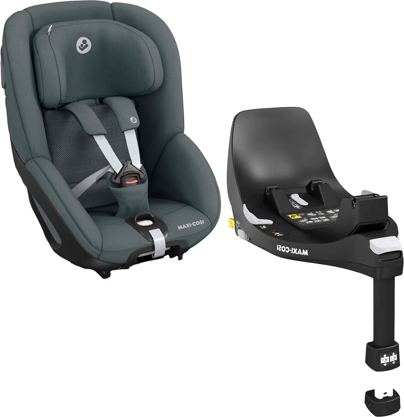 Maxi-Cosi Pearl 360 Kindersitz inkl. FamilyFix 360 Basis, Authentic Graphite von Maxi-Cosi