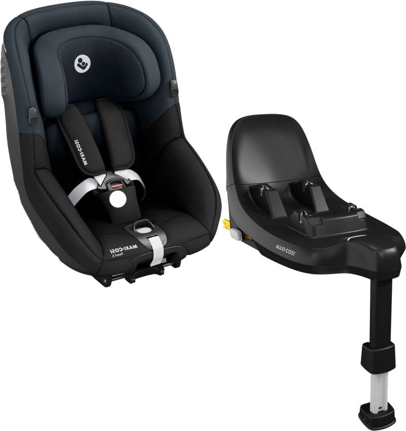 Maxi-Cosi Pearl S Kindersitz inkl. FamilyFix S Basis, Tonal Black von Maxi-Cosi