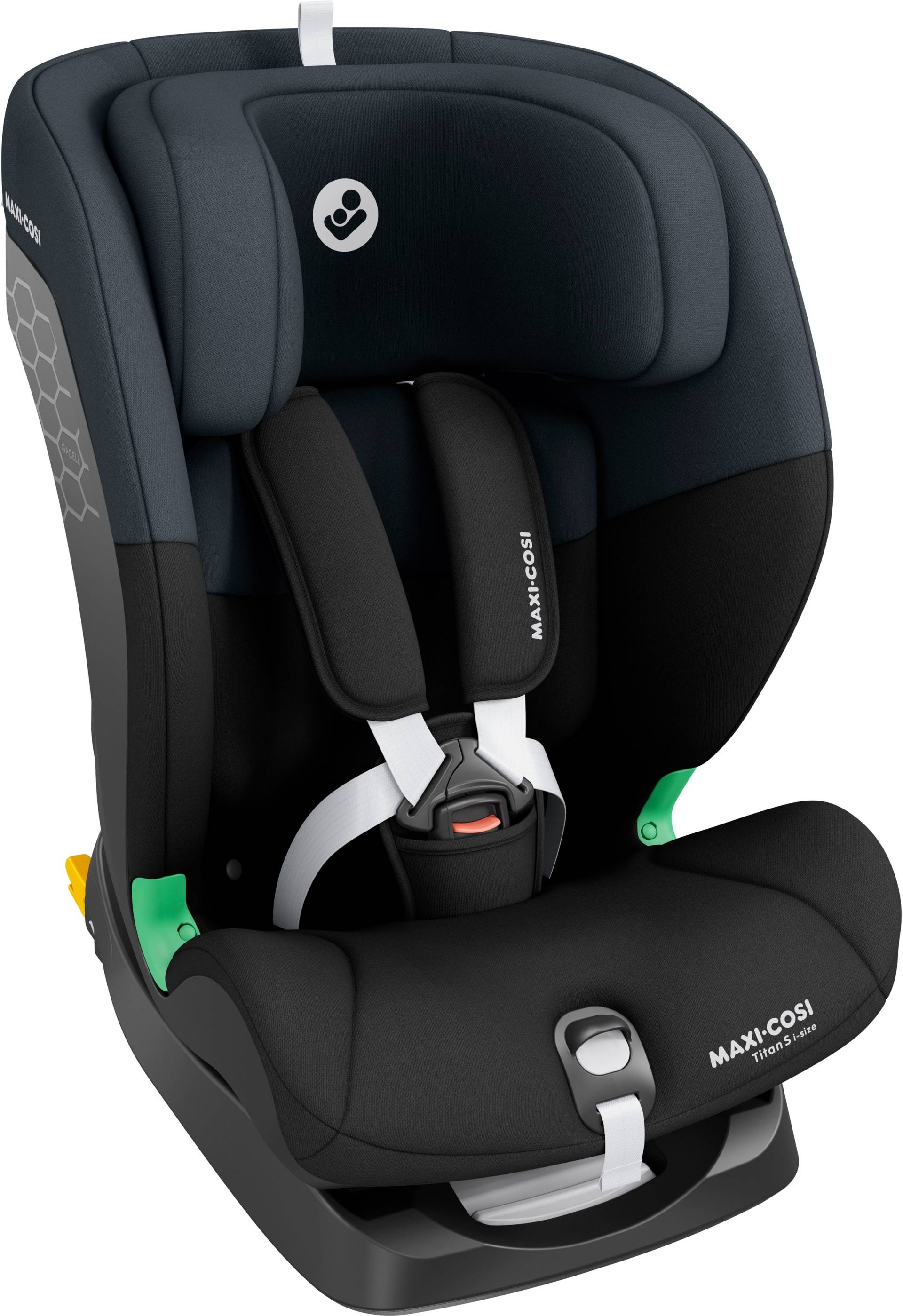 Maxi-Cosi Titan S i-Size Kindersitz, Tonal Black von Maxi-Cosi