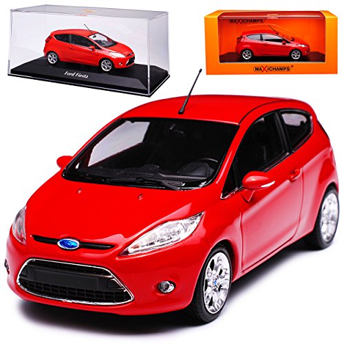 Ford Fiesta JA8 3 Türer Rot 7. Generatinon 2008-2017 1/43 Minichamps Maxichamps Modell Auto von Maxichamps Minichamps