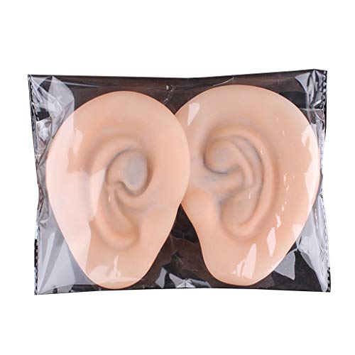 Maxtonser 2Pcs/Pair Halloween Fake for Giant Jumbo Big Round Ears Party Props Cosplay Cost,Holiday Mask von Maxtonser