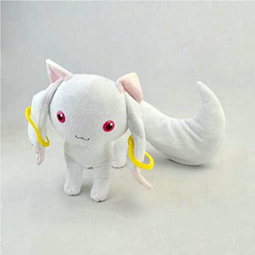 Anime Magi Madoka Magica Kyubey Plüsch Tier Niedliche Kyubey Stoffpuppe Spielzeug Für Kinder von MayDee