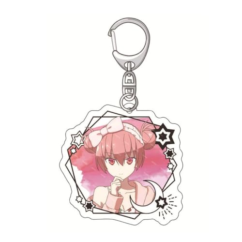 Fly Me to The Moon Manga Schlüsselanhänger Tsukasa Yuzaki Anime Chibi Figur Anhänger Acryl Schlüsselanhänger Für Fans Sammlung 6cm Keychain (D) von MayDee