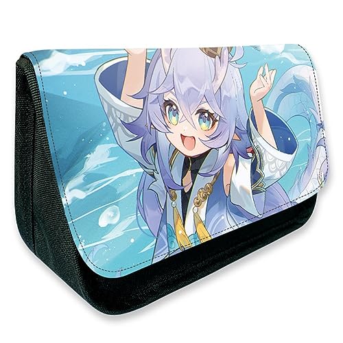 Honkai: Star Rail Federmäppchen Für Grund- Und Sekundarschüler Star Rail Anime Mäppchen Flap Double Zip Schreibwarenetui Großes Fassungsvermögen (F) von MayDee