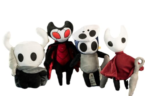 MayDee 4 Hollow Knight Plush Weich Kuschelige Hornet Plüschtiere Süße Hollow Knight Stoffpuppen Kinder Teenager Geschenke Schlafzimmer Sofa Dekoration von MayDee