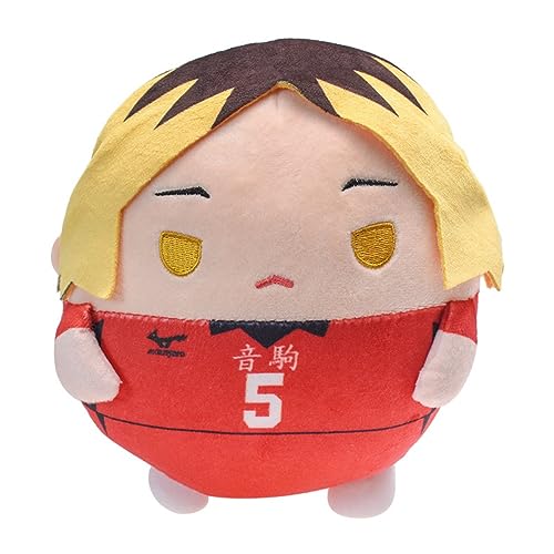 MayDee Anime Haikyuu Plüschtiere 20cm/7.8in, Anime Figur Plüsch Puppe Für Kinder Teens Niedlich Rundes Plüsch Spielzeug Für Dekoration (Kenma Kozume) von MayDee