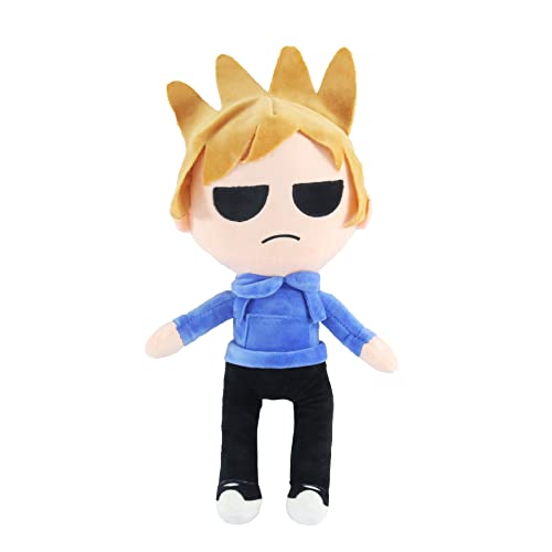 MayDee Eddsworld Plüschtier, Eddsworld Game Plush Puppe Süßer Cartoon Plush Doll Deko Geschenk for Kinder Teens Weich Bequem Stoffpuppen 30cm (F) von MayDee