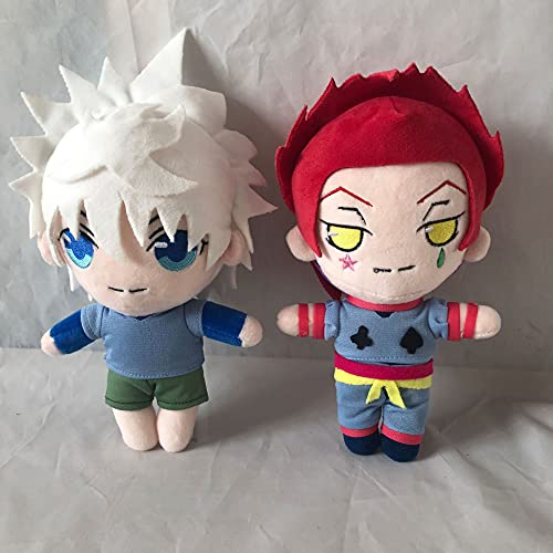 MayDee Hunter Plush Toy Cute Hisoka Plush Killua Zoldyck Doll Hunter Stuffed Plush 2pcs von MayDee