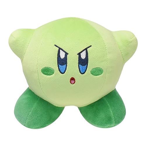 MayDee Kirby Plüschtiere, Anime Figur Kirby Plüsch Puppe 15cm, Mehrfarbig Kirby Plusch Spielzeug Soft Toys Für Kinder Teens Geschenke Couch Zimmer Party Halloween Dekorationen (B) von MayDee