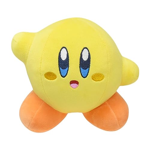 MayDee Kirby Plüschtiere, Anime Figur Kirby Plüsch Puppe 15cm, Mehrfarbig Kirby Plusch Spielzeug Soft Toys Für Kinder Teens Geschenke Couch Zimmer Party Halloween Dekorationen (C) von MayDee