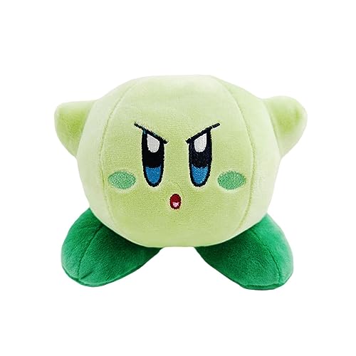 MayDee Kirby Plüschtiere, Anime Figur Kirby Plüsch Puppe 15cm, Mehrfarbig Kirby Plusch Spielzeug Soft Toys Für Kinder Teens Geschenke Couch Zimmer Party Halloween Dekorationen (C) von MayDee