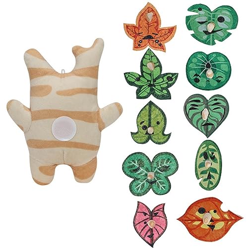 MayDee Korok Kuscheltier Breath of The Wild Plüsch Puppen Korok Plüsch Anhänger Yahaha Plush Spielzeug (10pcs) von MayDee