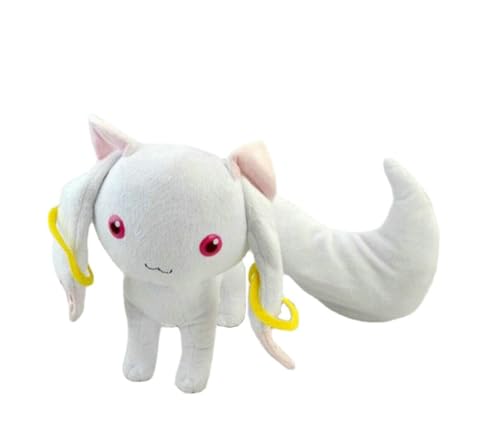 QB Niedliches Plüschtier, Puella Magi Madoka Magica Manga Plush Puppe, Incubator Plush Doll Deko Geschenk for Kinder 23cm von MayDee