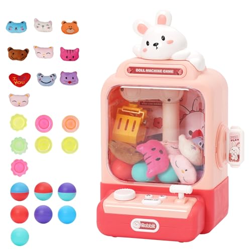 Maycoly Claw Machine für Kinder mit 10 Puppen und 10 Kapseln,Musik Klauenmaschine für Kinder,Games Mini-Verkaufsmaschine,Geeignet für Jungen und Mädchen ab 3 Jahren Maycoly Claw Machine für Kinder mit 10 Puppen und 10 Kapseln,Musik Klauenmaschine für Kinder,Games Mini-Verkaufsmaschine,Geeignet für Jungen und Mädchen ab 3 Jahren von Maycoly