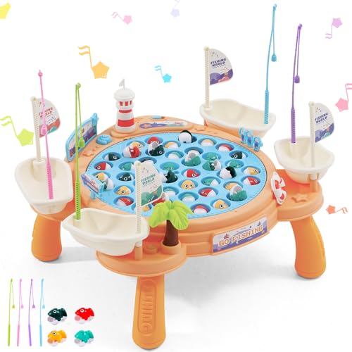 Maycoly Spülbecken Spielzeug Kinder Angelspiel Elektrospielzeug,Fische Angeln Spiele Spielzeug,Musikspielzeug Angelset,Kinderspielzeug Pädagogisches Drehende Fisch ab 3 Jahren Maycoly Spülbecken Spielzeug Kinder Angelspiel Elektrospielzeug,Fische Angeln Spiele Spielzeug,Musikspielzeug Angelset,Kinderspielzeug Pädagogisches Drehende Fisch ab 3 Jahren von Maycoly
