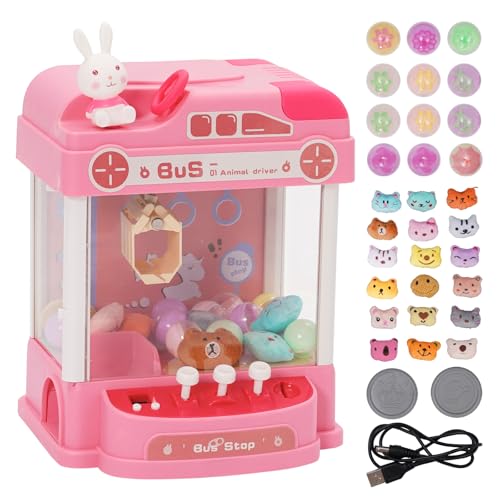 Mini Greifmaschine Candy Doll Mit Lenkrad Gachapon Grabber Süßigkeiten Greifautomat mit Münzschiebe und Greifarm Automat Stofftiere Claw Machine Kinder Mini Greifmaschine Candy Doll Mit Lenkrad Gachapon Grabber Süßigkeiten Greifautomat mit Münzschiebe und Greifarm Automat Stofftiere Claw Machine Kinder von Maycoly