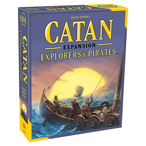Mayfair Games Catan Entdecker und Piraten | Brettspiel-Erweiterung | Alter 12+ | 3-4 Spieler | 90 Minuten Spielzeit von CATAN