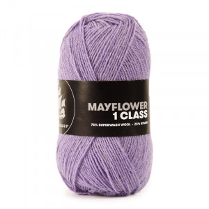 Mayflower 1 Class Garn Unicolor 08 Lupine von Mayflower