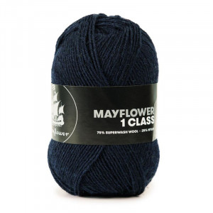 Mayflower 1 Class Garn Unicolor 25 Deep Blue Sea von Mayflower