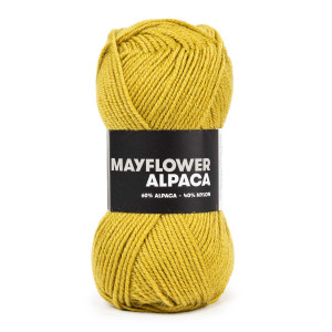 Mayflower Baby Alpaca Garn 14 Senfgrün von Mayflower