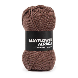 Mayflower Baby Alpaca Garn 27 Schokobraun von Mayflower