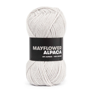 Mayflower Baby Alpaca Garn 28 Hellgrau von Mayflower