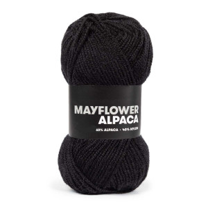 Mayflower Baby Alpaca Garn 33 Schwarz von Mayflower