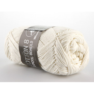 Mayflower Cotton 8/4 Garn Unicolor 1401 Natur von Mayflower