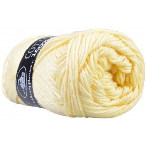 Mayflower Cotton 8/4 Garn Unicolor 1404 Vanillegelb von Mayflower