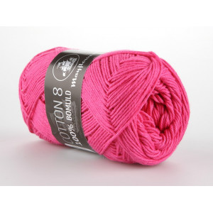 Mayflower Cotton 8/4 Garn Unicolor 1410 Pink von Mayflower