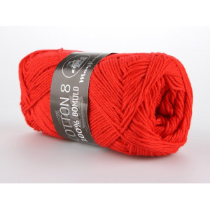 Mayflower Cotton 8/4 Garn Unicolor 1411 Rot von Mayflower