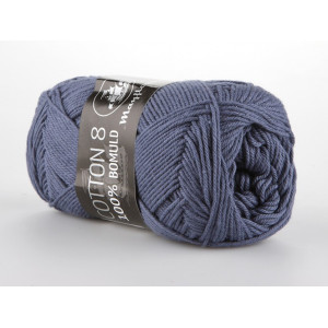 Mayflower Cotton 8/4 Garn Unicolor 1421 Jeans Blau von Mayflower