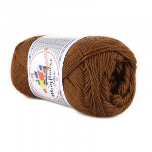 Mayflower Cotton 8/4 Garn Unicolor 1432 Brun von Mayflower