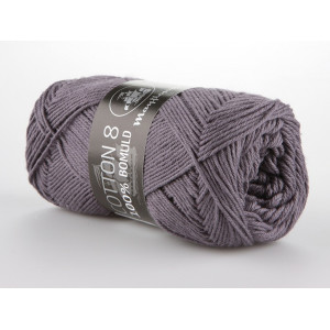 Mayflower Cotton 8/4 Garn Unicolor 1441 Grau Lila von Mayflower