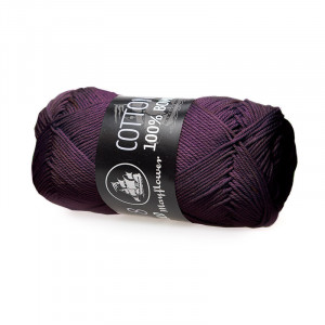 Mayflower Cotton 8/4 Garn Unicolor 1444 Plum von Mayflower