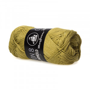 Mayflower Cotton 8/4 Garn Unicolor 1445 Olive von Mayflower