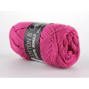 Mayflower Cotton 8/4 Garn Unicolor 1470 Cerise von Mayflower