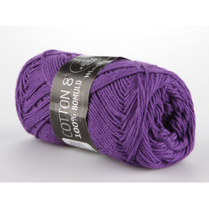 Mayflower Cotton 8/4 Garn Unicolor 1477 Lila von Mayflower