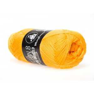 Mayflower Cotton 8/4 Garn Unicolor 1498 Sun Yellow von Mayflower