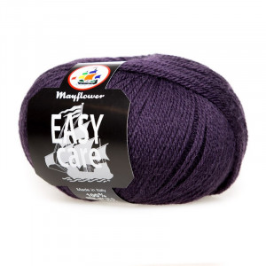 Mayflower Easy Care Garn Unicolor 87 Dunkel Flieder von Mayflower