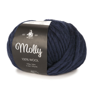 Mayflower Molly Garn Unicolor 06 Marineblau von Mayflower