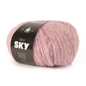 Mayflower New Sky Garn Unicolor 90 Heller Lavendel von Mayflower