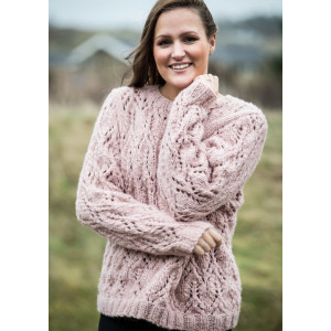 Mayflower Pullover mit Spitzenmuster - Strickmuster mit Kit Pullover G - Large von Mayflower