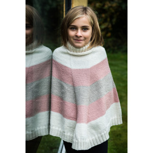 Mayflower Strickmuster mit Kit Poncho mit Streifenmuster Größen 4-12 J - 4 år von Mayflower