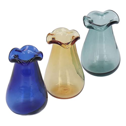 Puppenhaus-Minivasen-Set, Simulierte Miniaturvase aus Glas Puppenhausszenen Im Maßstab 1:12 mit Leuchtenden Farben, Exquisitem Aussehen und Bedeutungsvollen Geschenken (Typ B) von Mayueri