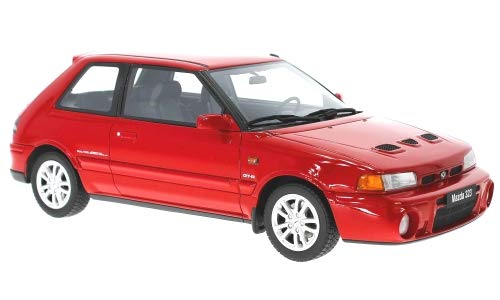 Mazda 323 GT-R, rot, 1992, Modellauto, Fertigmodell, Ottomobile 1:18 von Mazda